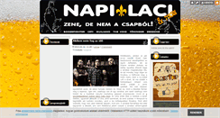 Desktop Screenshot of napilaci.blog.hu