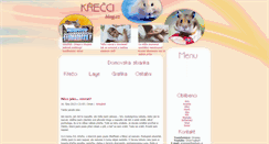 Desktop Screenshot of krecci.blog.cz