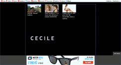 Desktop Screenshot of cecile.blog.cz