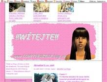 Tablet Screenshot of lovethesims2.blog.cz