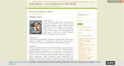 Desktop Screenshot of koklerbroker.blog.hu