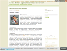 Tablet Screenshot of koklerbroker.blog.hu