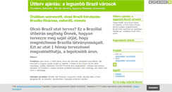 Desktop Screenshot of brazilia-tours.blog.hu