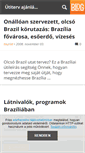 Mobile Screenshot of brazilia-tours.blog.hu