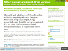 Tablet Screenshot of brazilia-tours.blog.hu