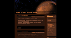 Desktop Screenshot of oglasnatabla.blog.rs