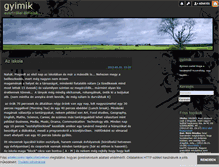Tablet Screenshot of gyimik.blog.hu