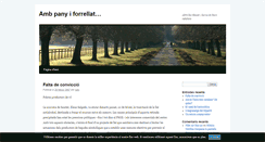Desktop Screenshot of amb-pany-i-forrellat.blog.cat