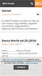 Mobile Screenshot of mp3portal.blog.hu