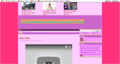 Desktop Screenshot of hannahmontana80.blog.cz