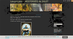 Desktop Screenshot of levyntgard.blog.hu