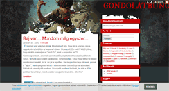 Desktop Screenshot of gondolatbunozo.blog.hu