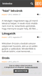 Mobile Screenshot of biobodza.blog.hu