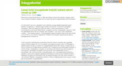 Desktop Screenshot of emc08.blog.hu