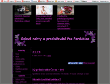 Tablet Screenshot of gelove-nehty-pardubice.blog.cz