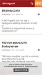 Mobile Screenshot of bkvfigyelo.blog.hu