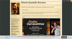 Desktop Screenshot of komediakocsma.blog.hu