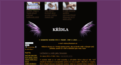 Desktop Screenshot of kridla.blog.cz
