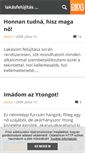 Mobile Screenshot of csinaldmagad.blog.hu