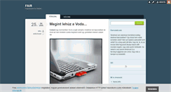 Desktop Screenshot of fair.blog.hu