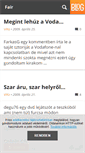 Mobile Screenshot of fair.blog.hu