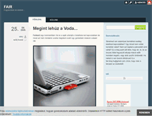 Tablet Screenshot of fair.blog.hu