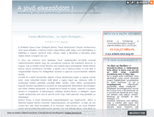 Tablet Screenshot of ajovoelkezdodott.blog.hu