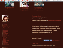 Tablet Screenshot of lightsoul.blog.cz