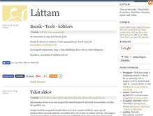 Tablet Screenshot of lattam.blog.hu