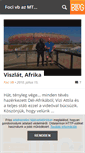 Mobile Screenshot of focivb.blog.hu