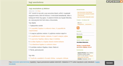 Desktop Screenshot of jogi-asszisztens.blog.hu