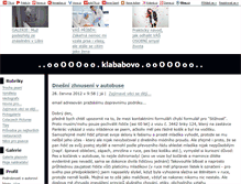 Tablet Screenshot of klababa.blog.cz