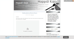 Desktop Screenshot of hoppakaja.blog.hu
