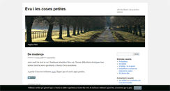 Desktop Screenshot of cosespetites.blog.cat