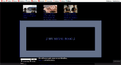Desktop Screenshot of my-metal.blog.cz