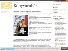 Tablet Screenshot of konyvaruhaz.blog.hu