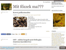 Tablet Screenshot of mitfozzekma.blog.hu