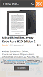 Mobile Screenshot of ekonyvolvaso.blog.hu