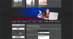 Desktop Screenshot of jak-blogovat.blog.cz