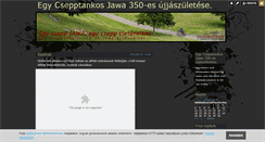 Desktop Screenshot of jawa360.blog.hu