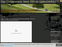 Tablet Screenshot of jawa360.blog.hu