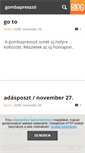 Mobile Screenshot of gombapresszo.blog.hu