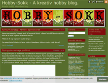Tablet Screenshot of hobby-sokk.blog.hu