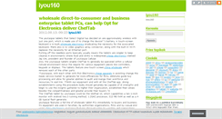 Desktop Screenshot of iyou160.blog.hu