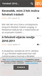 Mobile Screenshot of felveteli.blog.hu