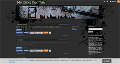 Desktop Screenshot of myblogforyou.blog.hu