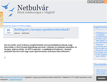 Tablet Screenshot of netbulvar.blog.hu