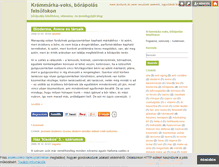 Tablet Screenshot of kremmarka.blog.hu