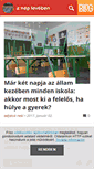 Mobile Screenshot of nepleveben.blog.hu