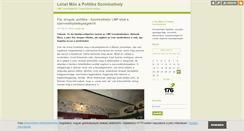 Desktop Screenshot of lmpszombathely.blog.hu